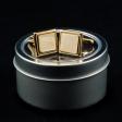 Square Shaped Cufflinks Gold Plated